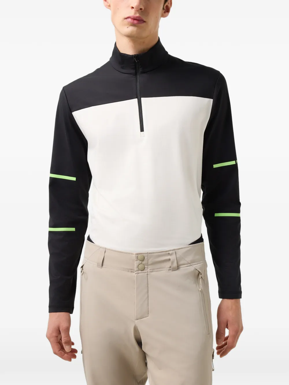 BOGNER FIRE+ICE Phil baselayer met colourblocking Beige
