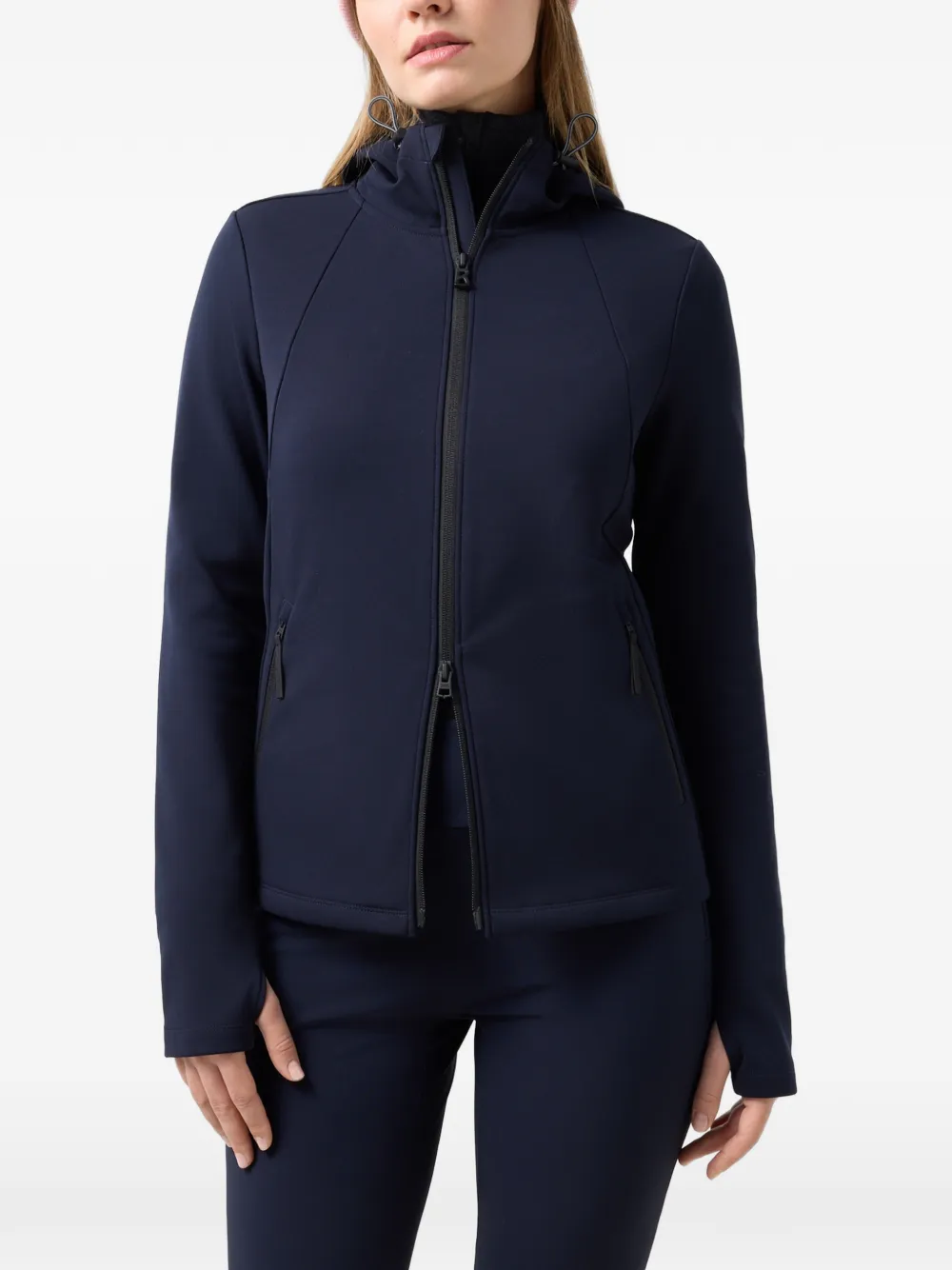 BOGNER FIRE+ICE Gloria hooded jacket Blauw