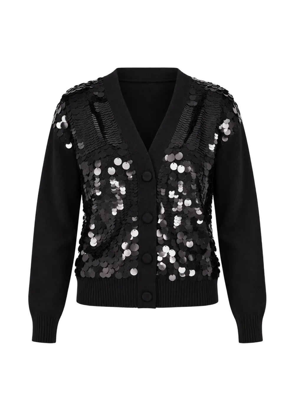 Kocca Cuniberto sequin-embellished cardigan - Nero