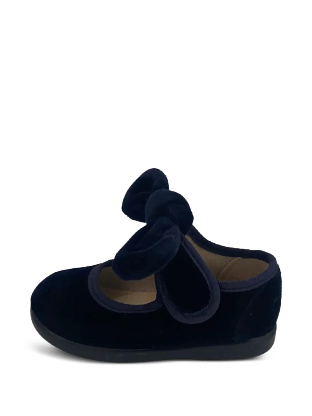 BATILAS velvet bow-detail sneakers - Blu