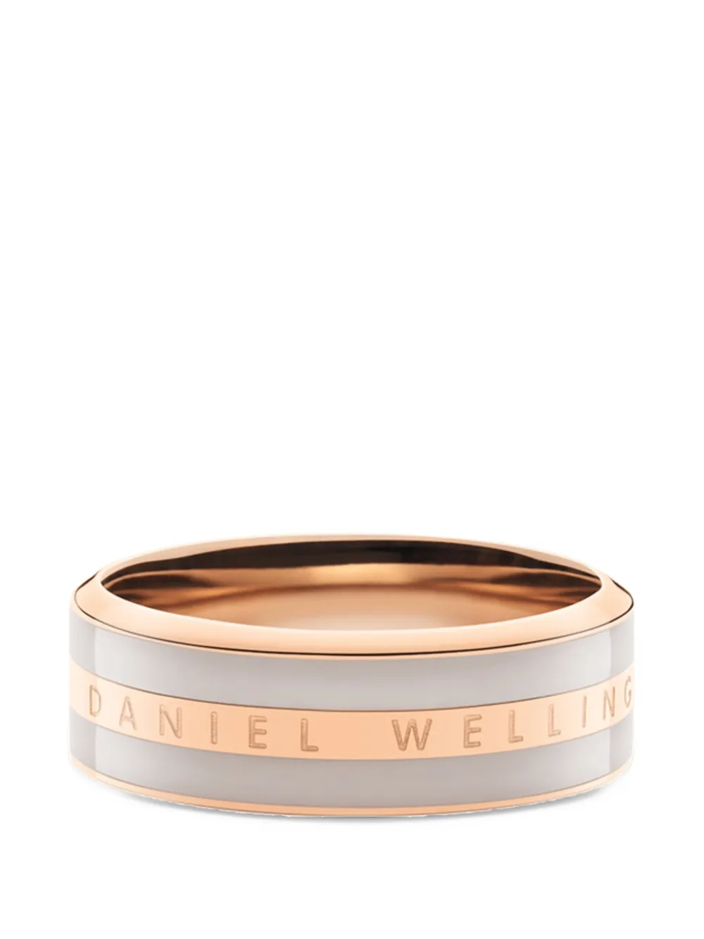 Daniel Wellington Emalie logo-engraved enamel ring - Rosa