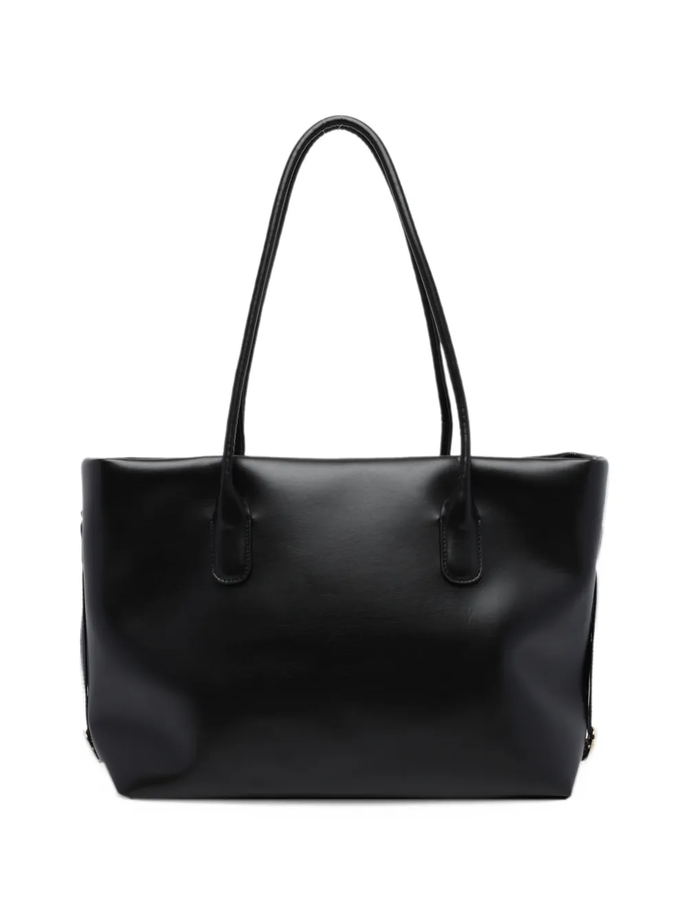 Themoirè Talia shopper Zwart