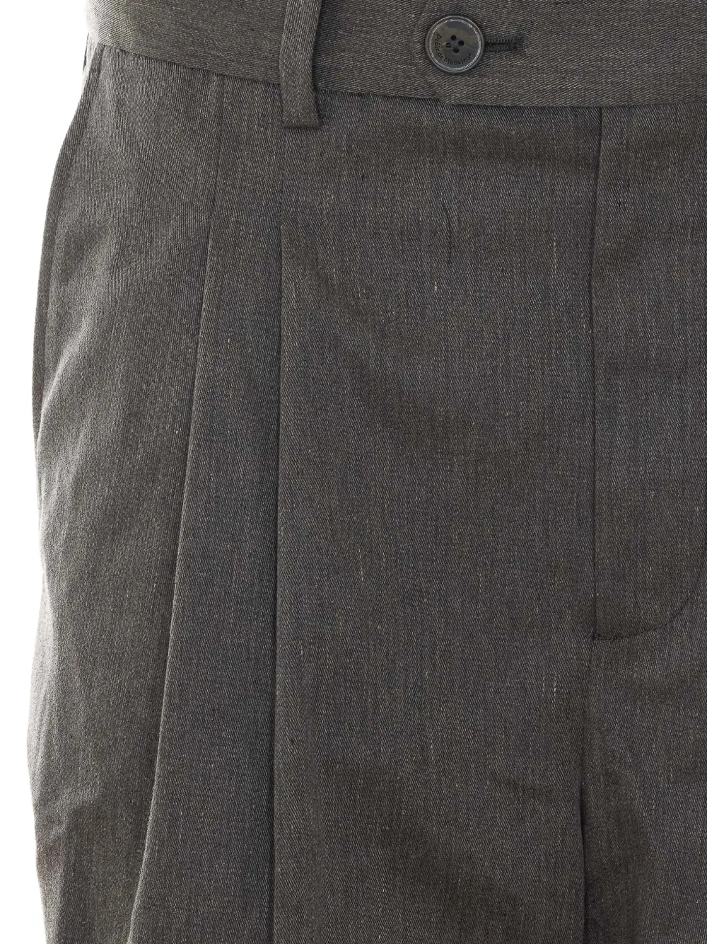 Drôle De Monsieur Pantalon met logopatch Grijs