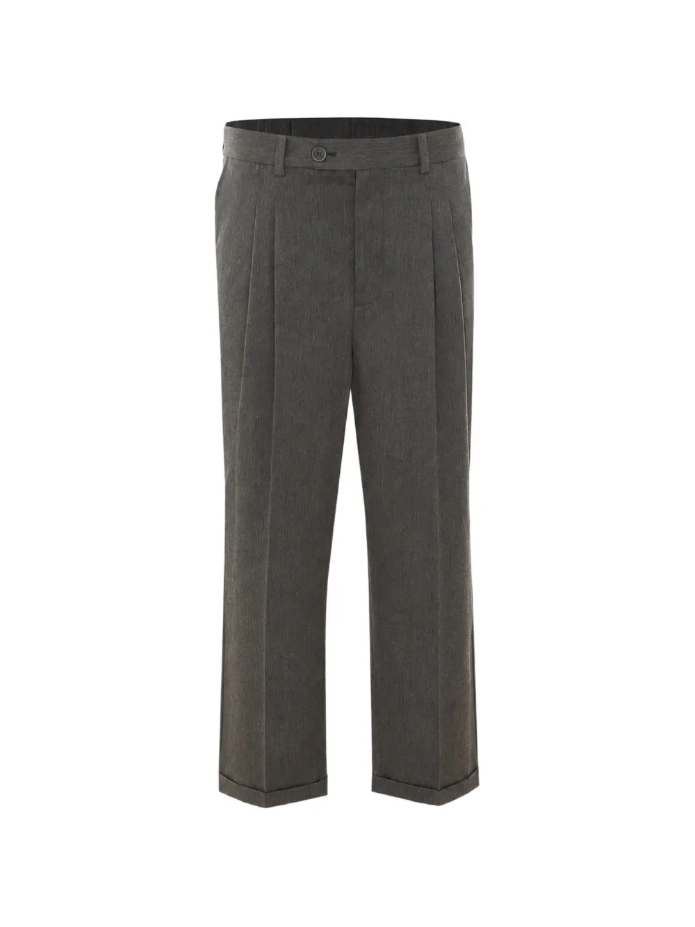 Drôle De Monsieur Pantalon met logopatch Grijs