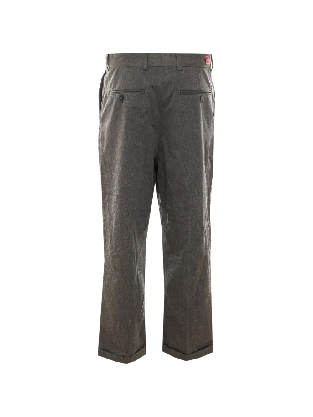 Drôle De Monsieur Pantalon met logopatch Grijs