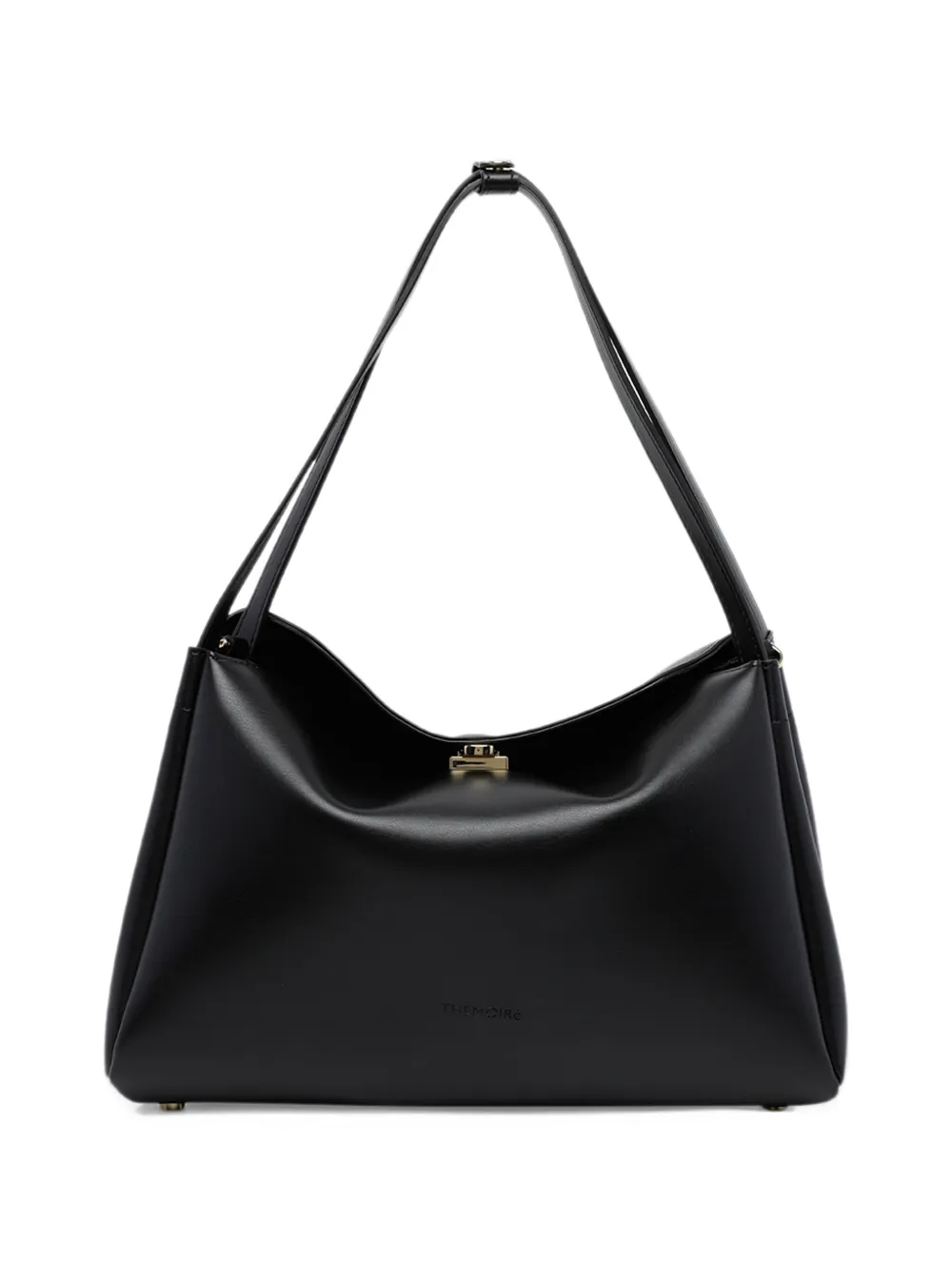 Themoirè Calipso Trunk logo print tote bag Zwart