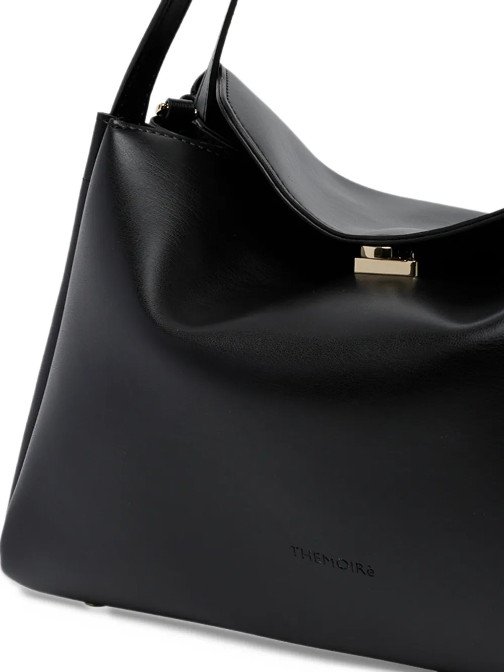 Themoirè Calipso Trunk logo print tote bag Zwart