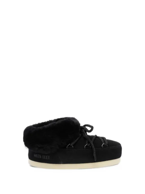 Moon Boot EVX shearling-trim mules