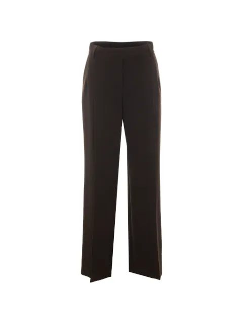 Rue du Bac straight-leg pleated trousers