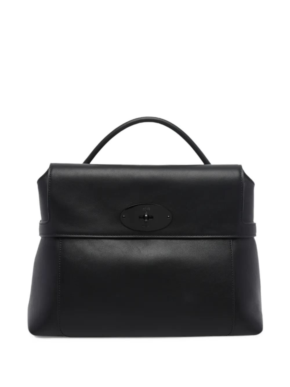 Mulberry Stevie turn-lock tote bag Zwart