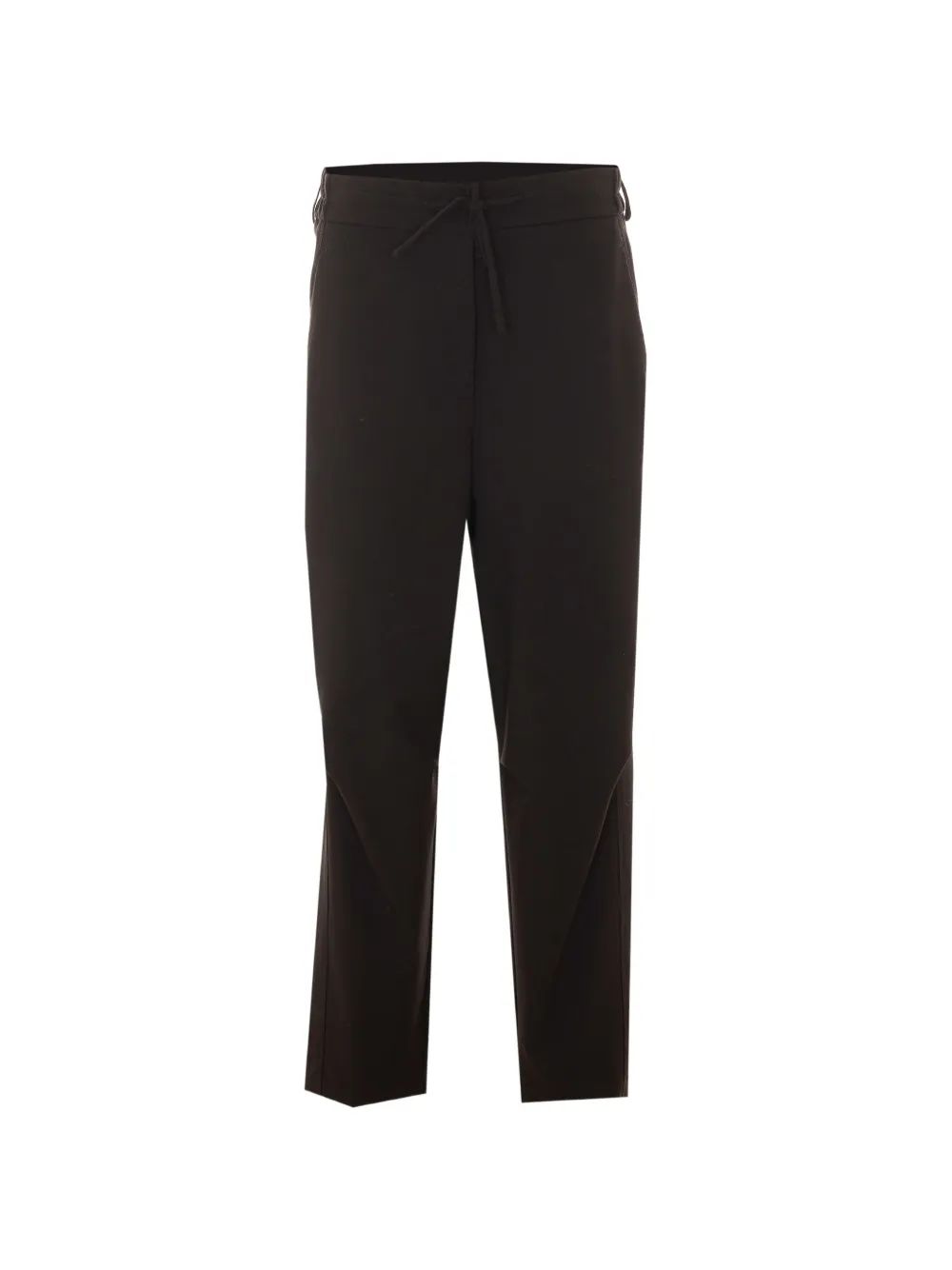 Rue du Bac Broek met elastische taille en trekkoord Zwart