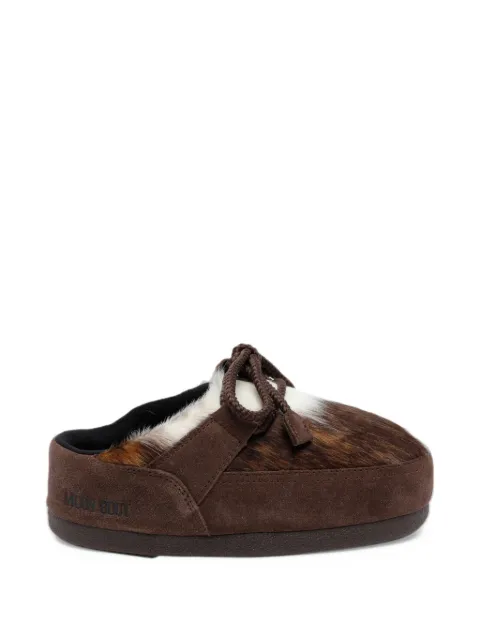 Moon Boot EVX mules cow hide