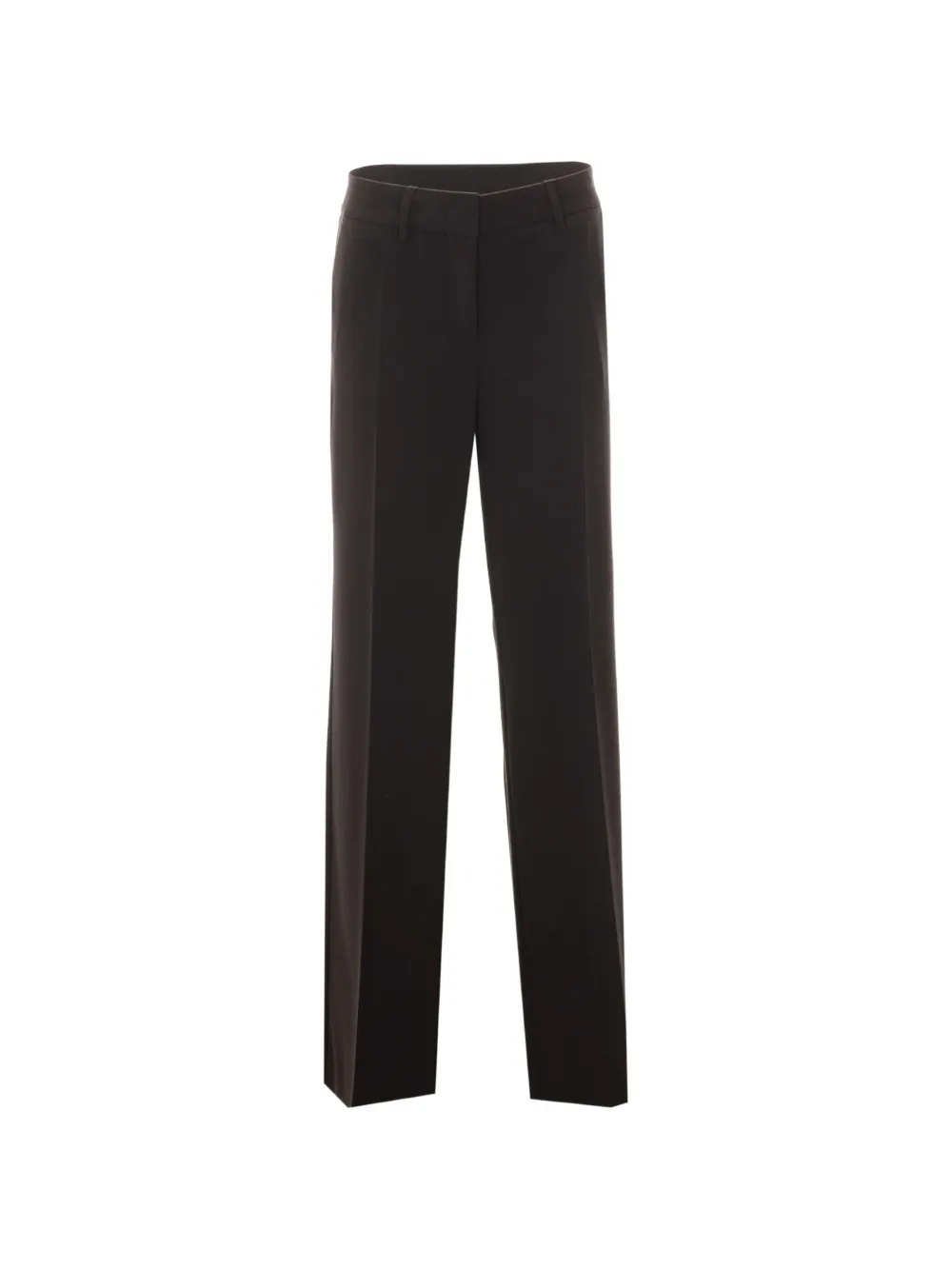 Rue du Bac Straight pantalon Zwart