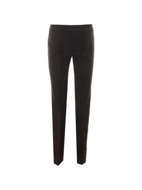 Rue du Bac pressed-crease elasticated-waist slim-fit trousers