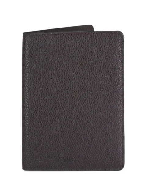 WANT Les Essentiels small grained-leather bifold wallet