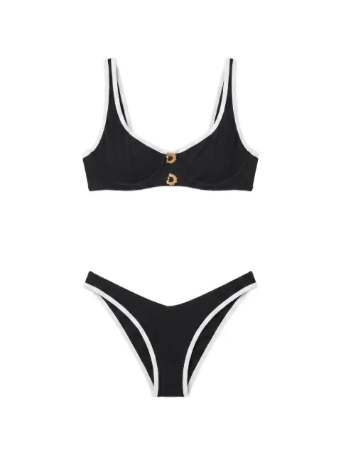 Moeva Irene contrast-trim bikini