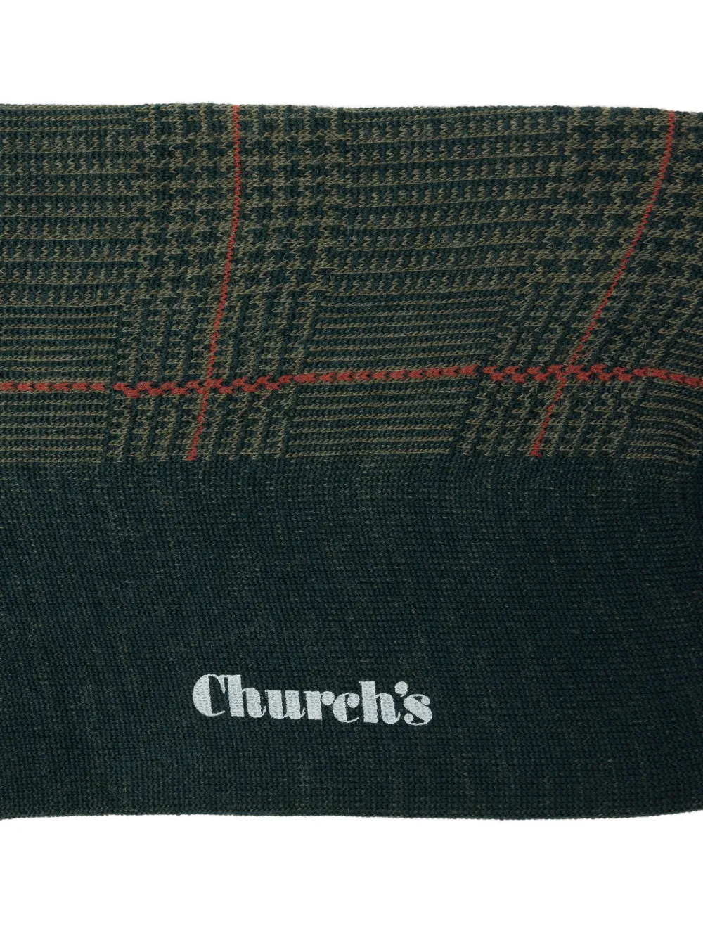 Church's Sokken met Prince of Wales-ruit Groen