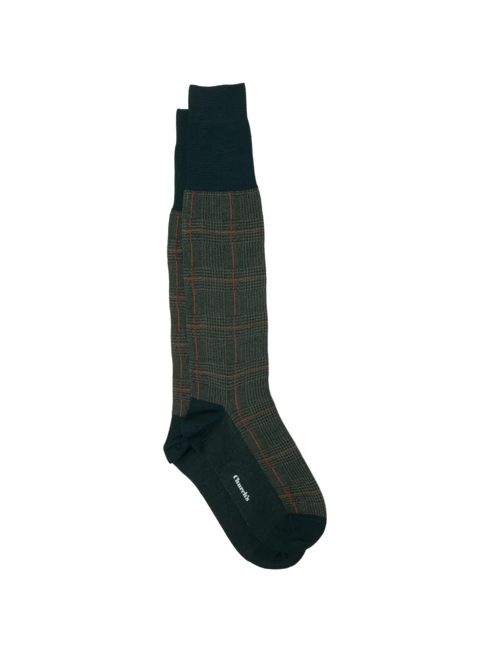 Church's prince of wales check socks - Verde