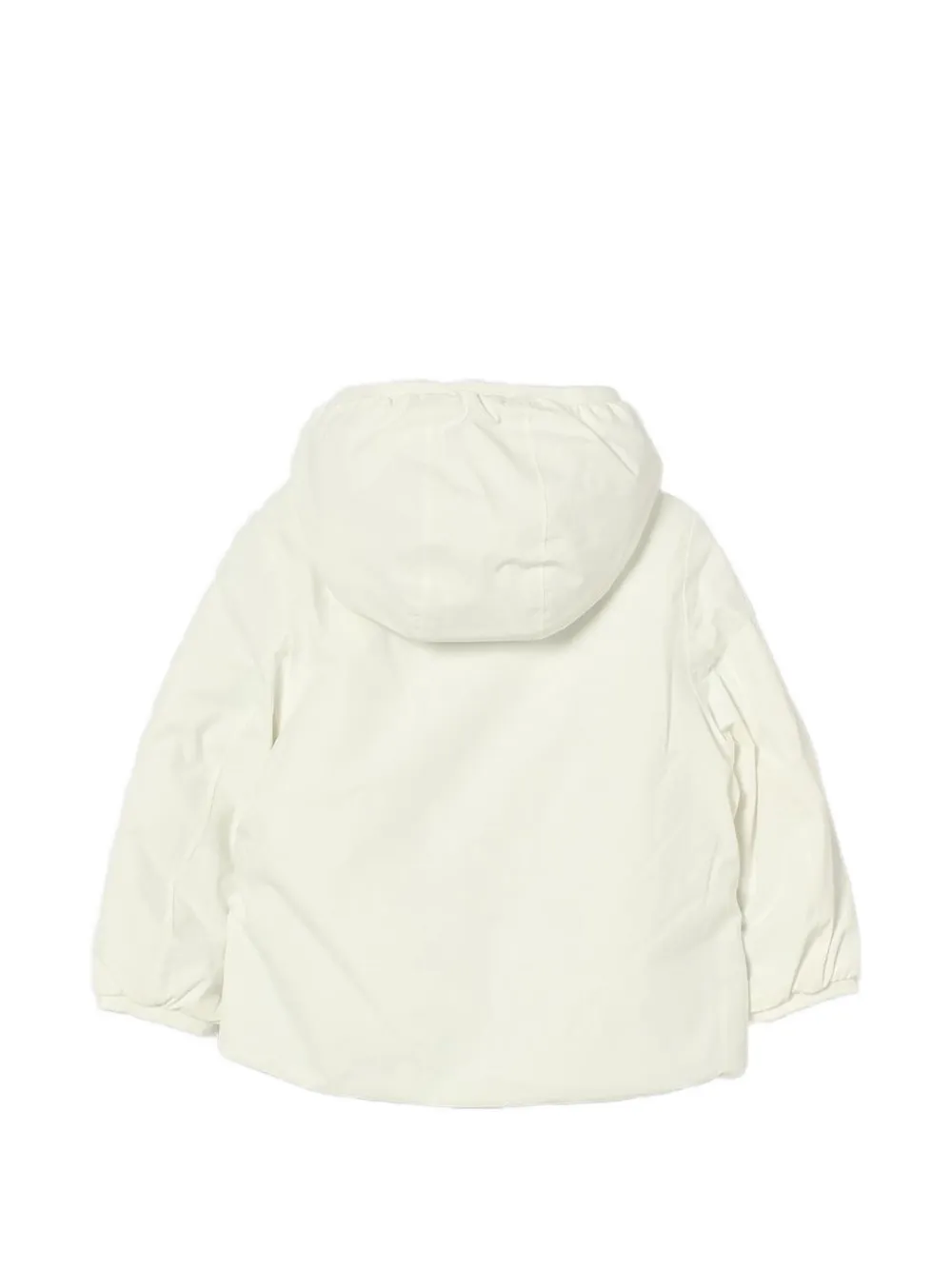 K Way Kids reversible hooded jacket Wit