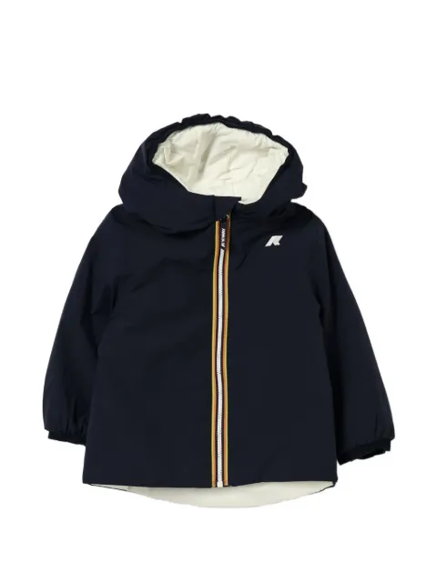 K Way Kids E. Jack St reversible hooded jacket