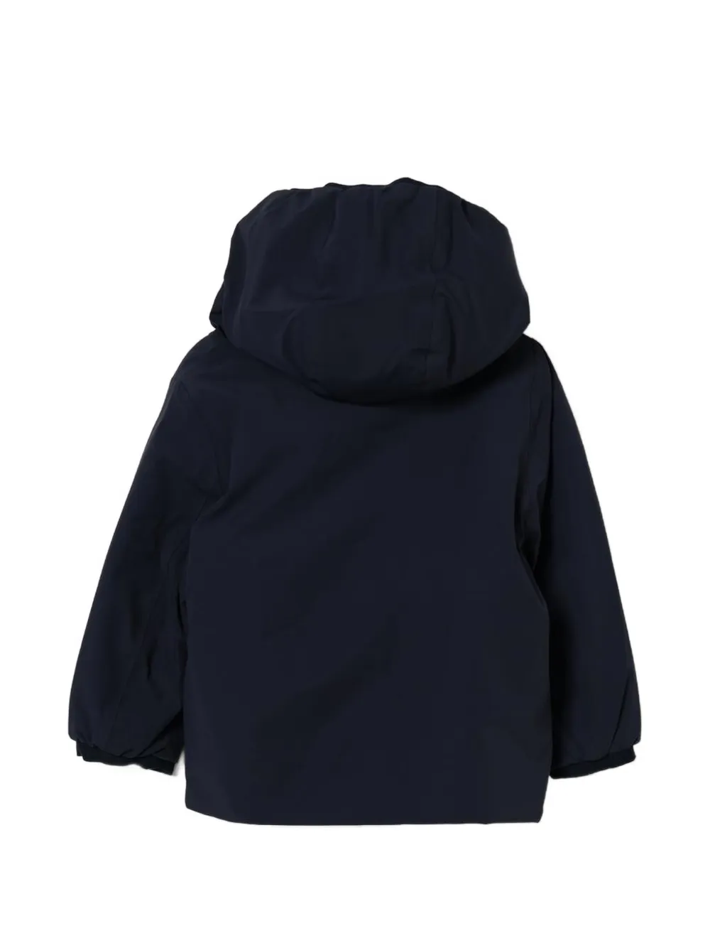 K Way Kids E. Jack St reversible hooded jacket Blauw