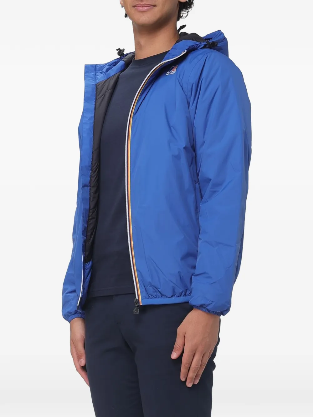 K-Way Le Vrai 4.0 Claude jacket Blauw