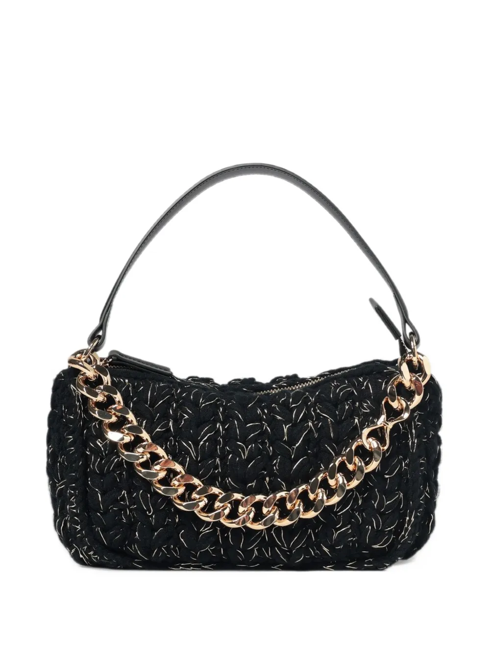 TWINSET crochet Liliane bag Zwart