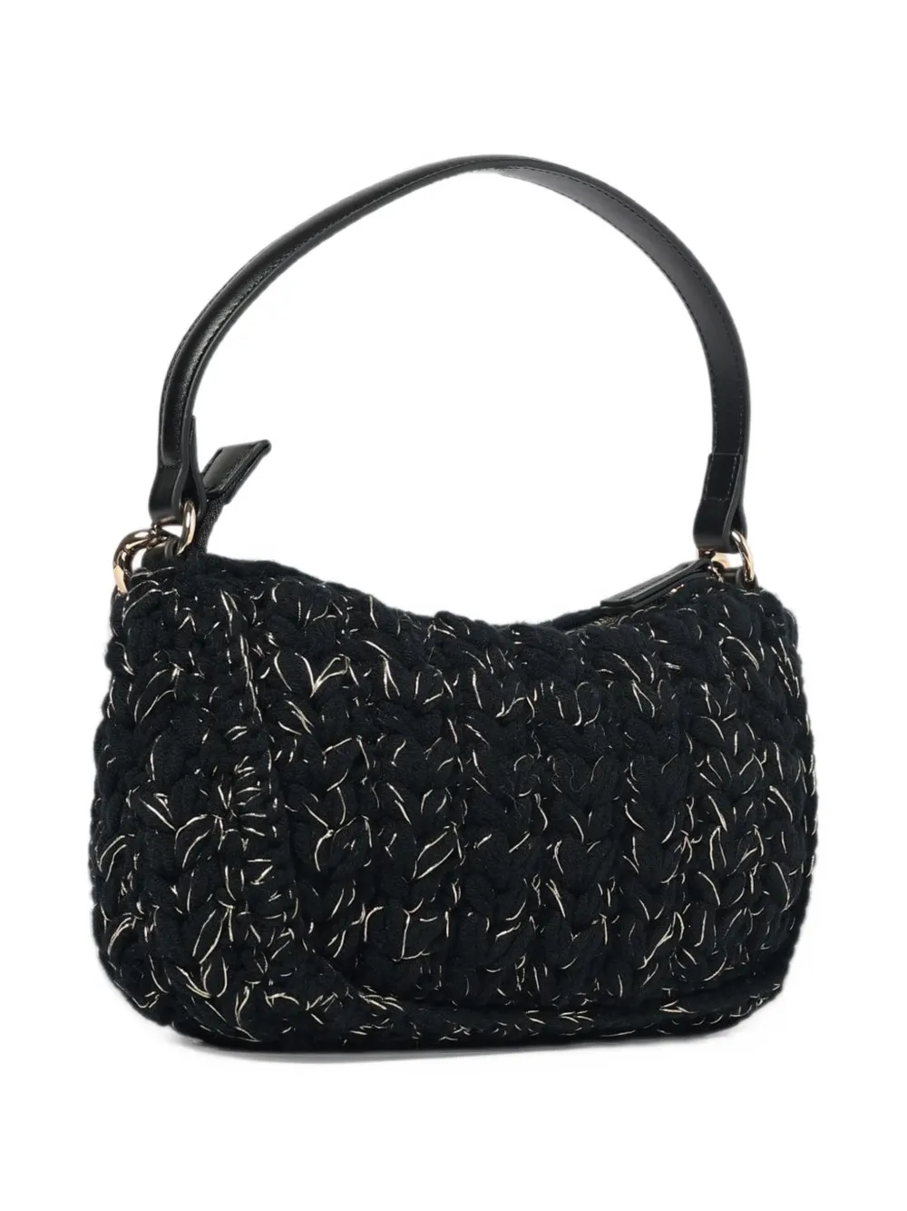 TWINSET crochet Liliane bag Zwart