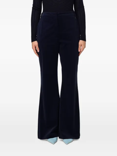 TWINSET flared velvet trousers