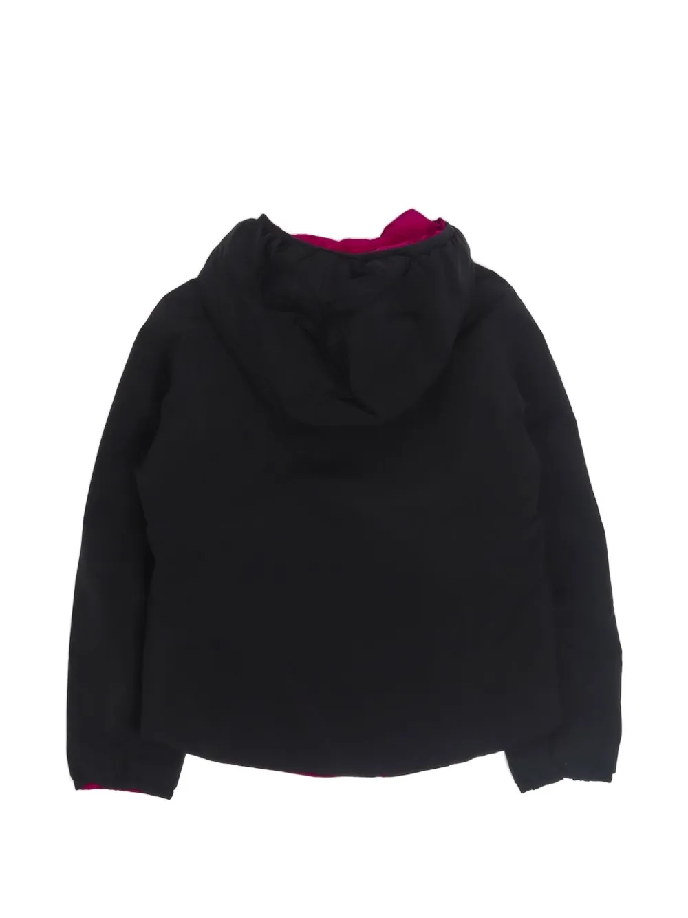 K Way Kids Lily reversible hooded jacket Zwart