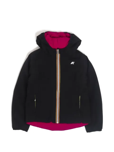 K Way Kids Lily reversible hooded jacket