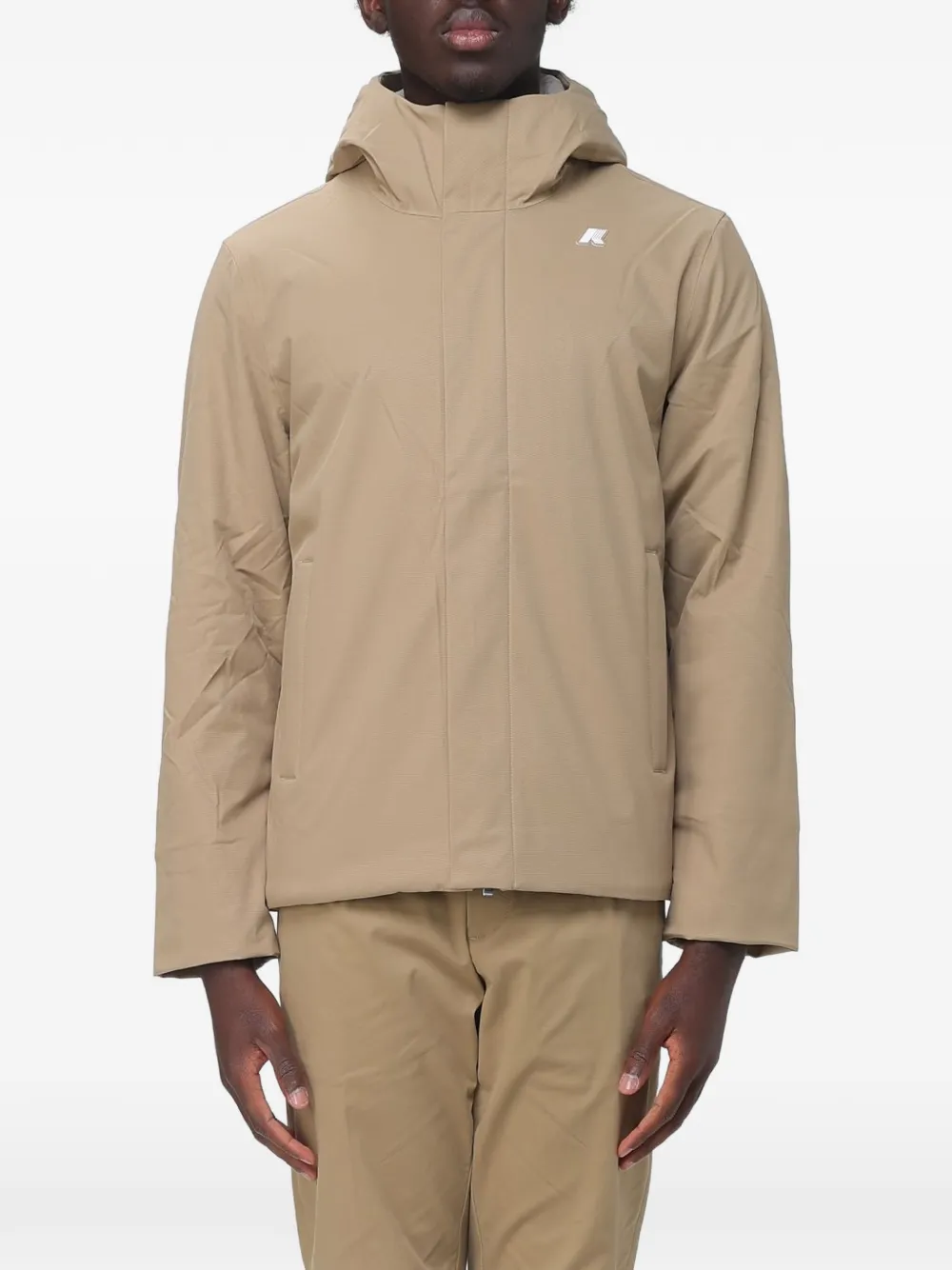 K-Way Jacko hooded padded jacket - Neutrals