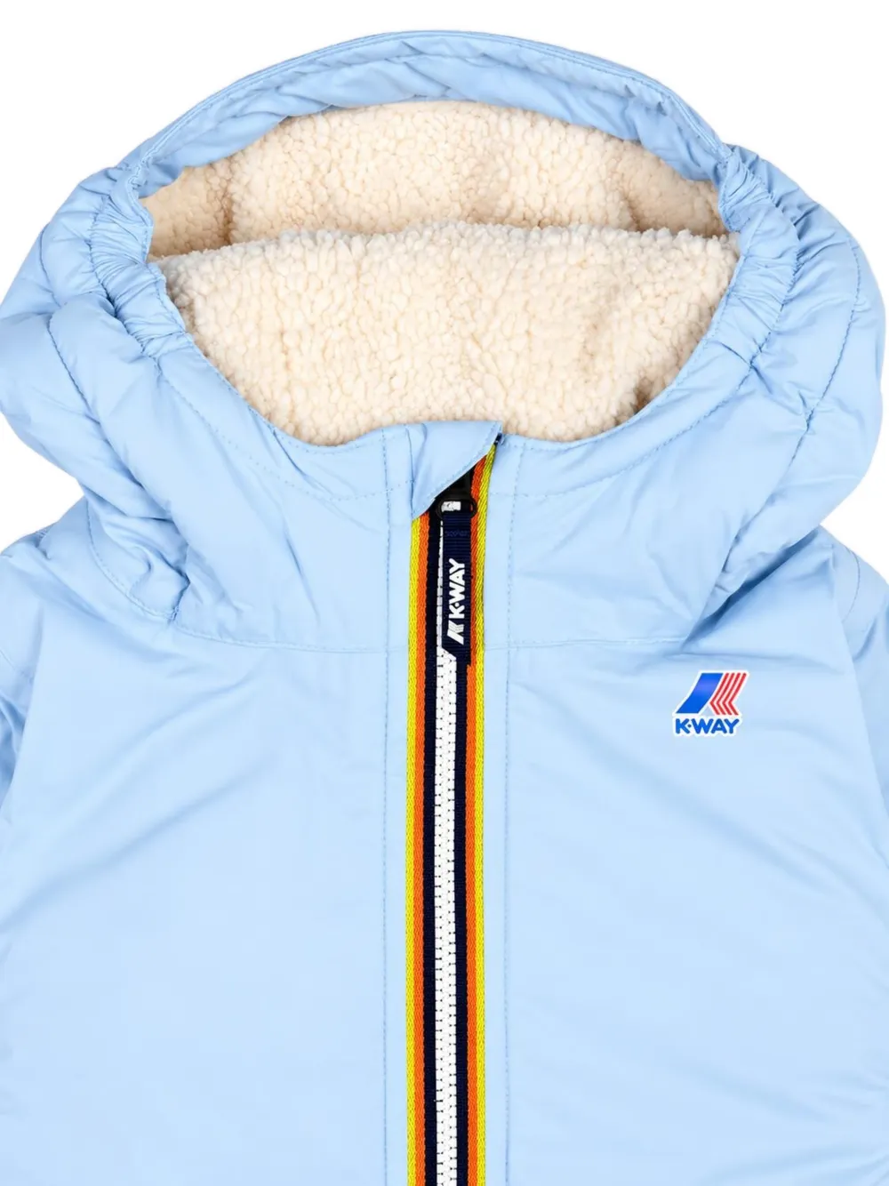 K Way Kids Le Vrai 4.0 Claudine jacket Blauw