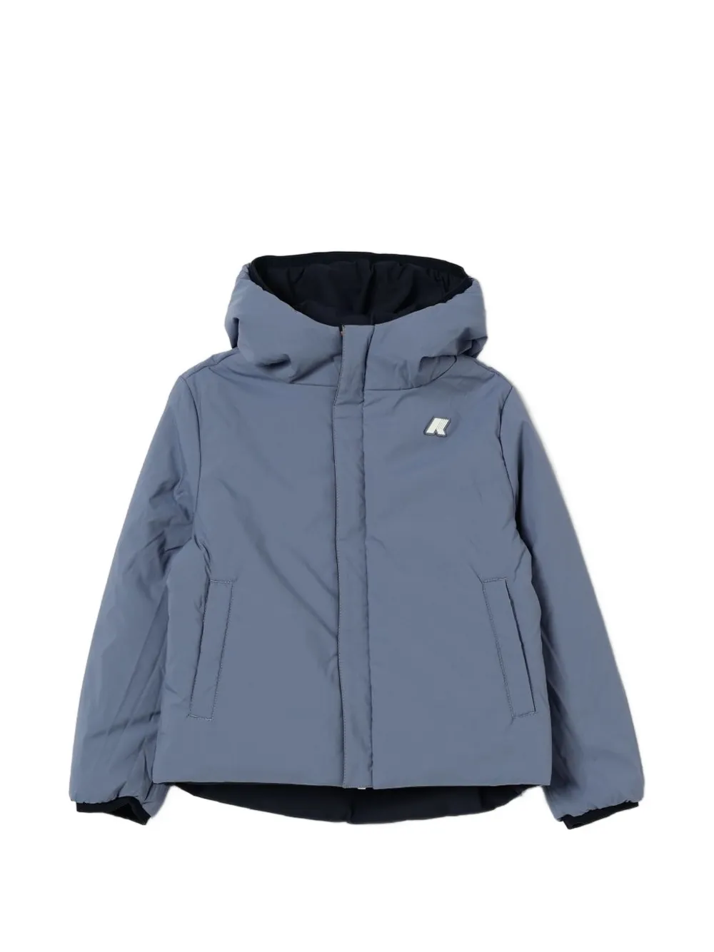 K Way Kids P. Jack reversible quilted jacket Blauw