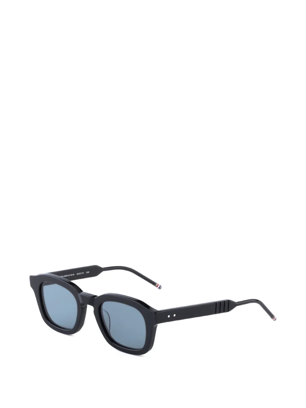 Thom Browne Eyewear square-frame sunglasses Zwart