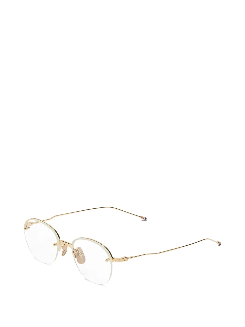 Thom Browne Eyewear round-frame glasses Goud