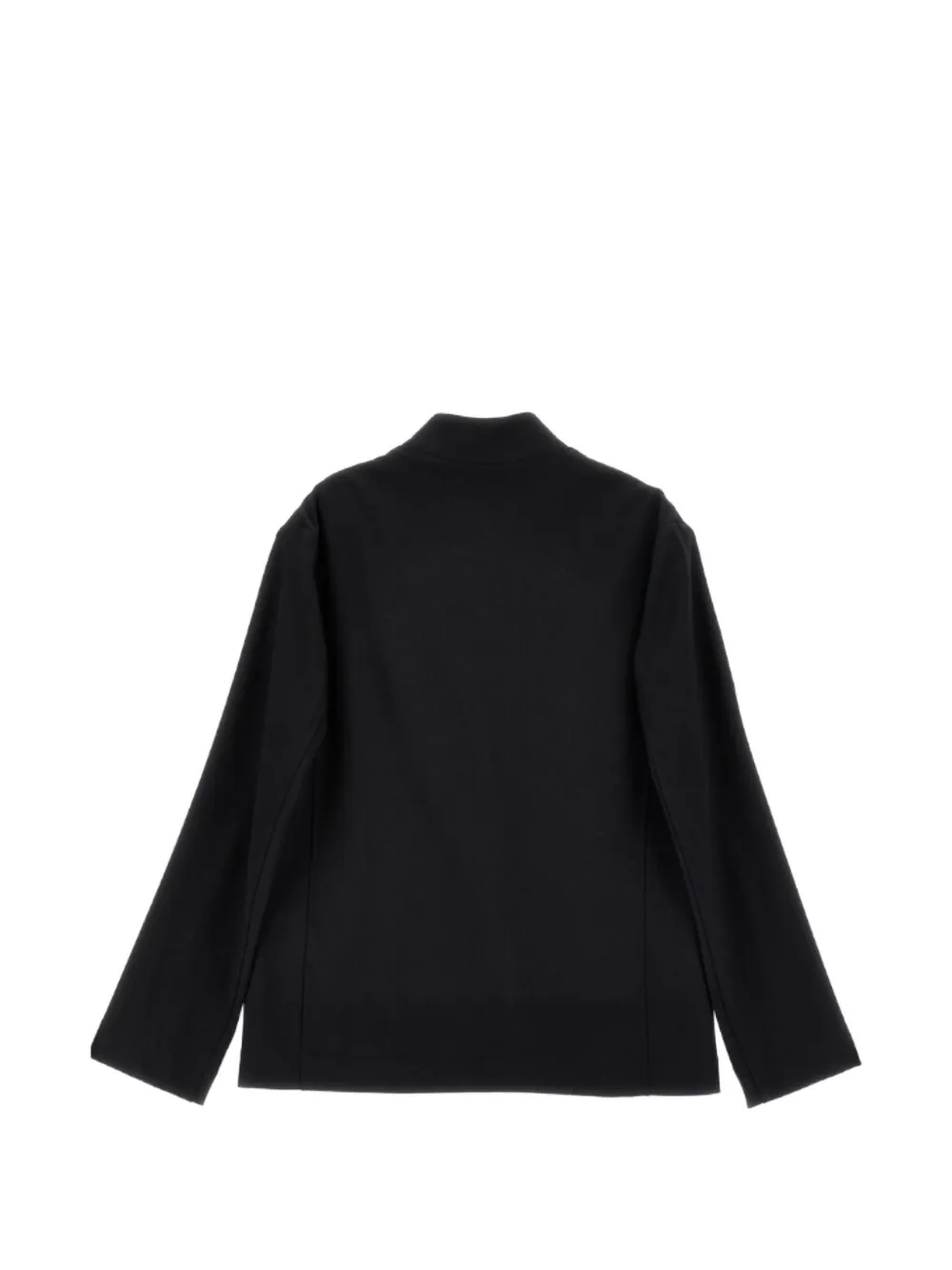 Monnalisa single-button logo-plaque blazer Zwart