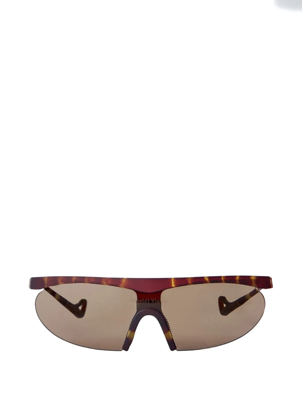 District Vision Koharu Eclipse tortoiseshell-effect rimless sunglasses - Marron District Vision Koharu Eclipse tortoiseshell-effect rimless sunglasses - Marron