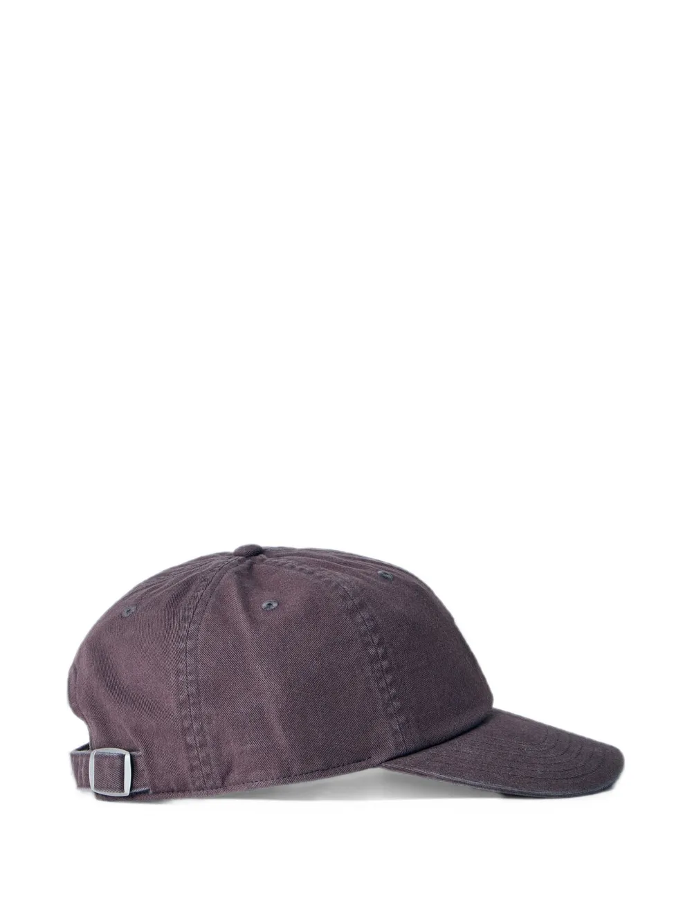 District Vision logo-embroidered cotton cap Zwart