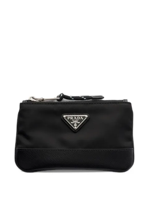 Prada Re-Nylon and Saffiano mini pouch