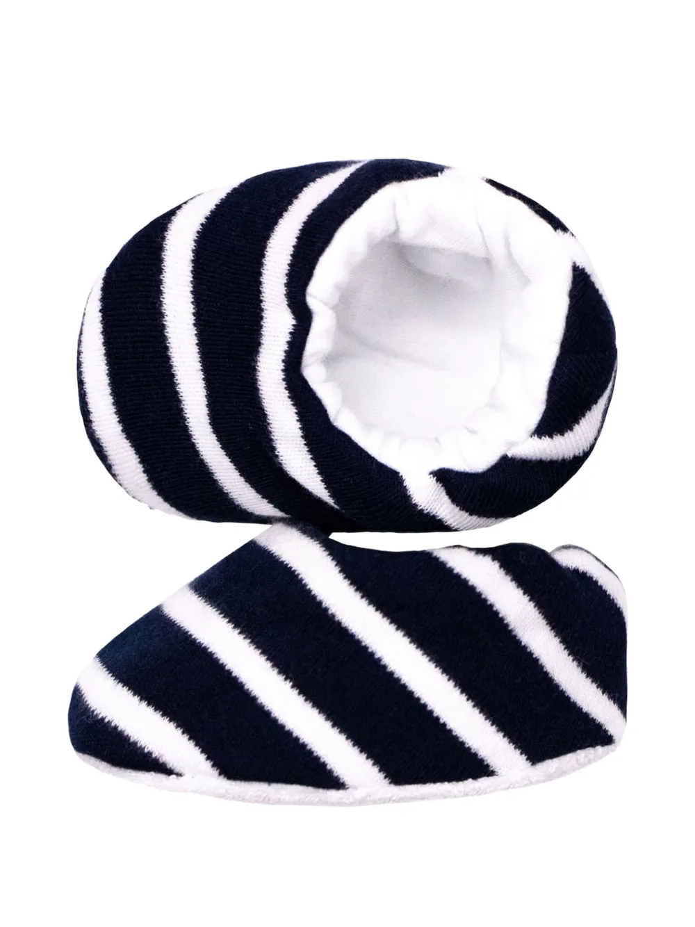 Tommy Hilfiger Junior striped cotton baby set Blauw
