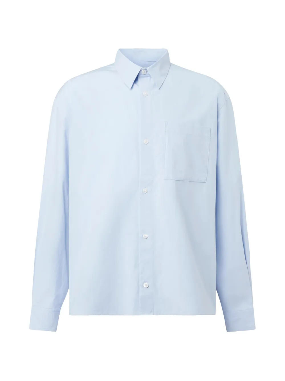 Drykorn Baunt chest-pocket shirt - Blu