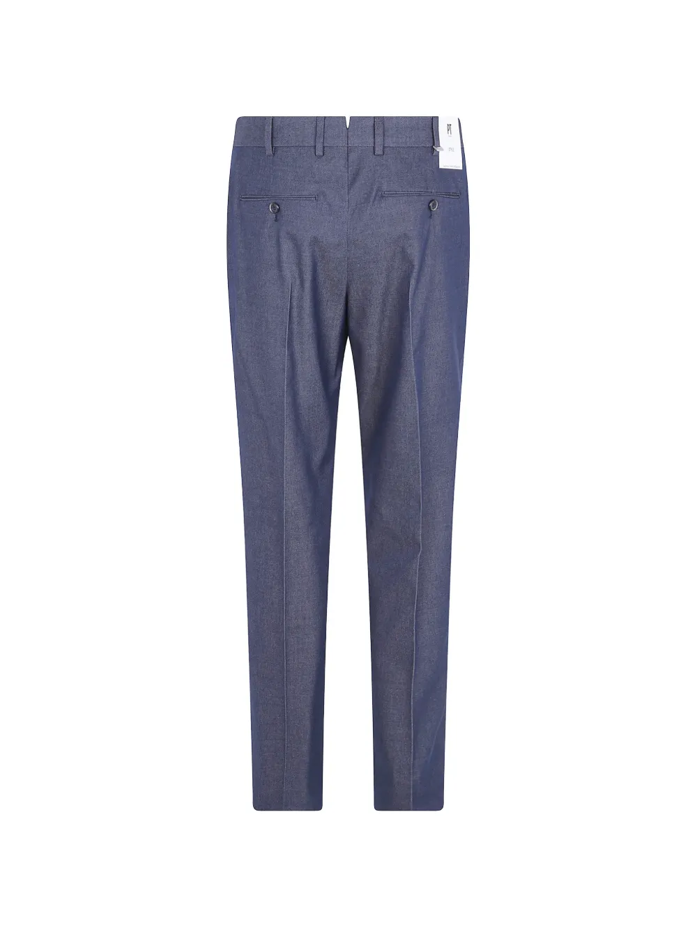 PT Torino pressed-crease tailored trousers Blauw