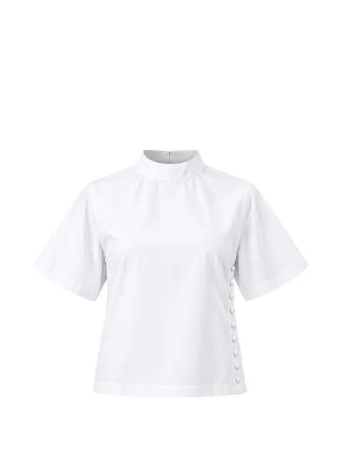 Circus Hotel side-buttoned high-neck T-shirt