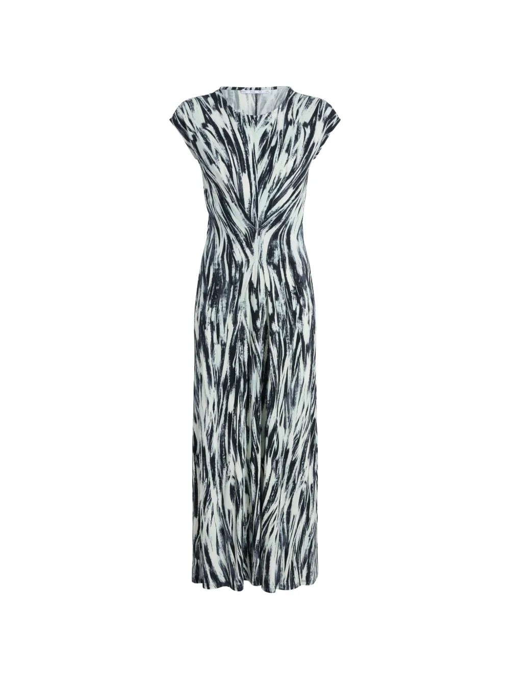 Proenza Schouler White Label Miranda printed jersey dress - Blue