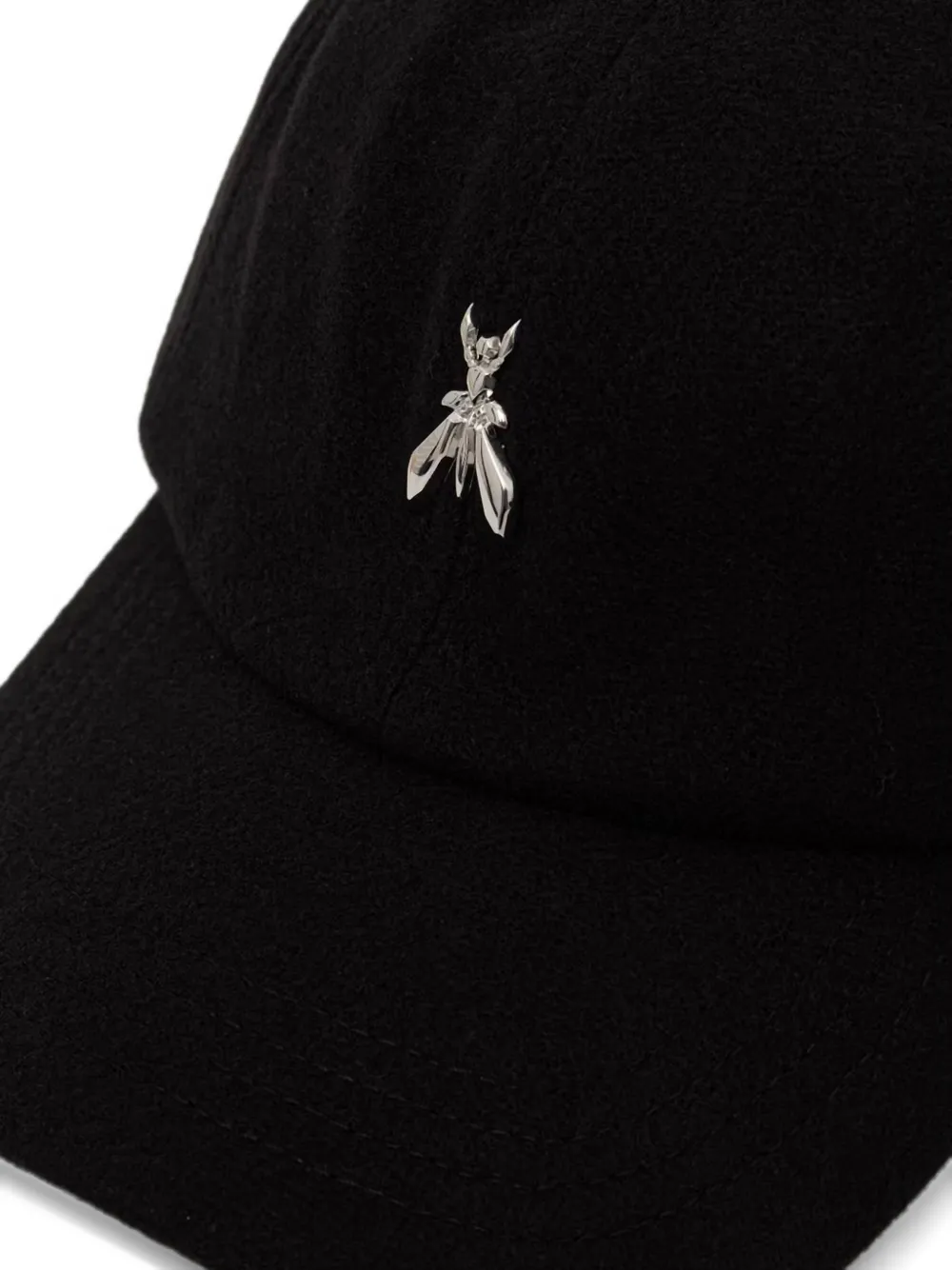 Patrizia Pepe Hoed met geborduurd logo Zwart
