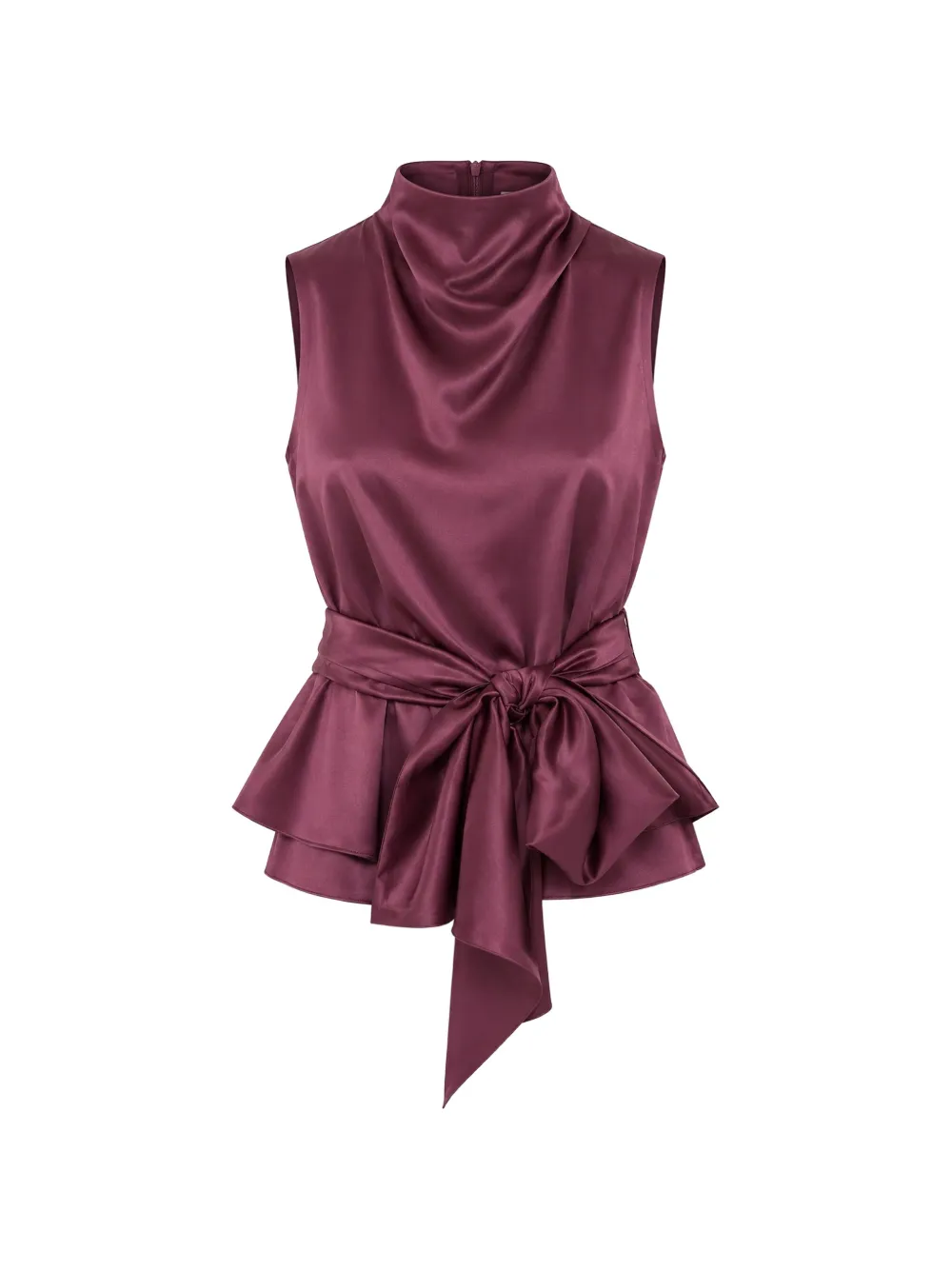 Danamé Tiffany sleeveless blouse - Viola