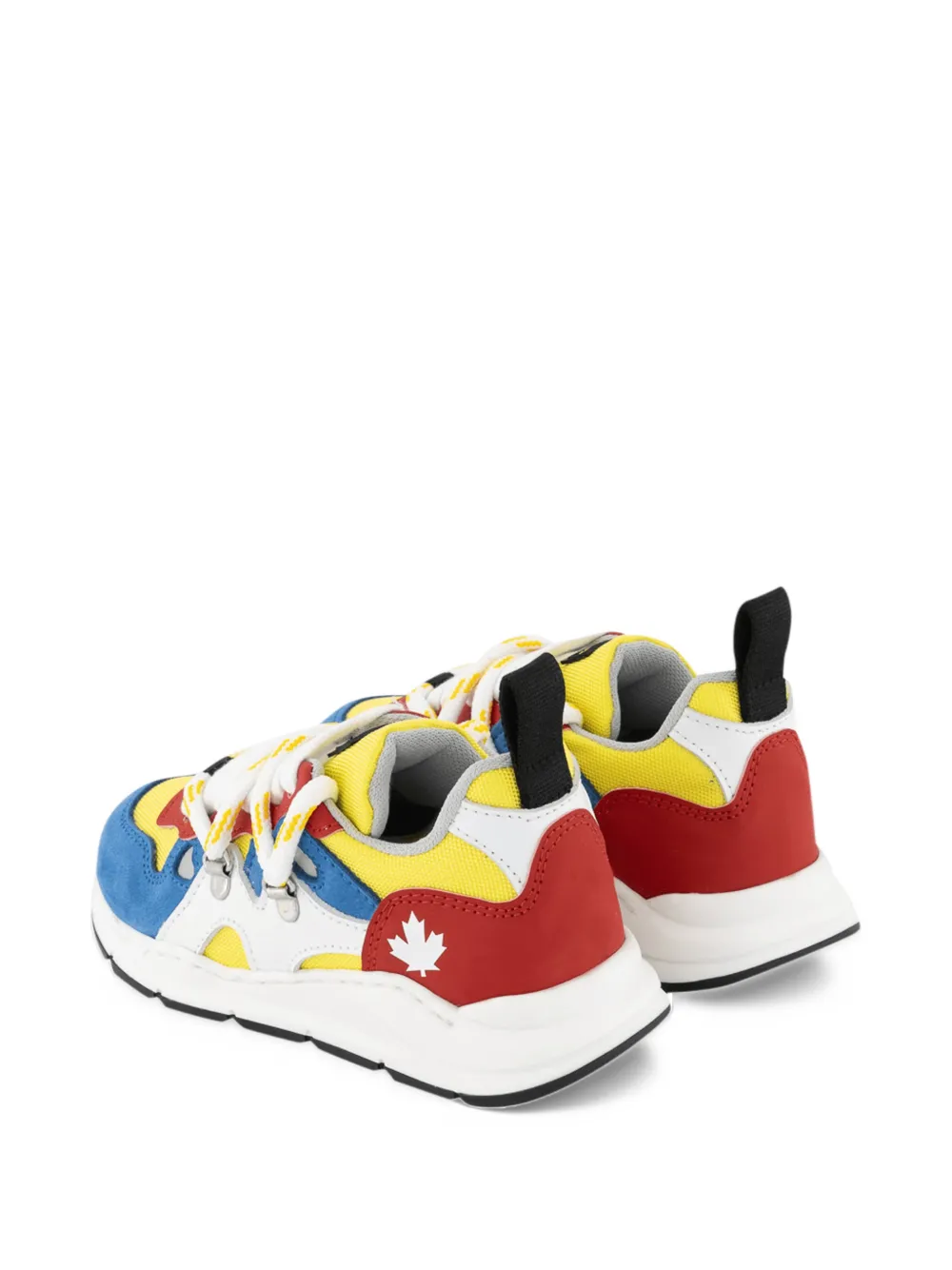 Dsquared 2 kids 로고 프린트 로우탑 스니커즈