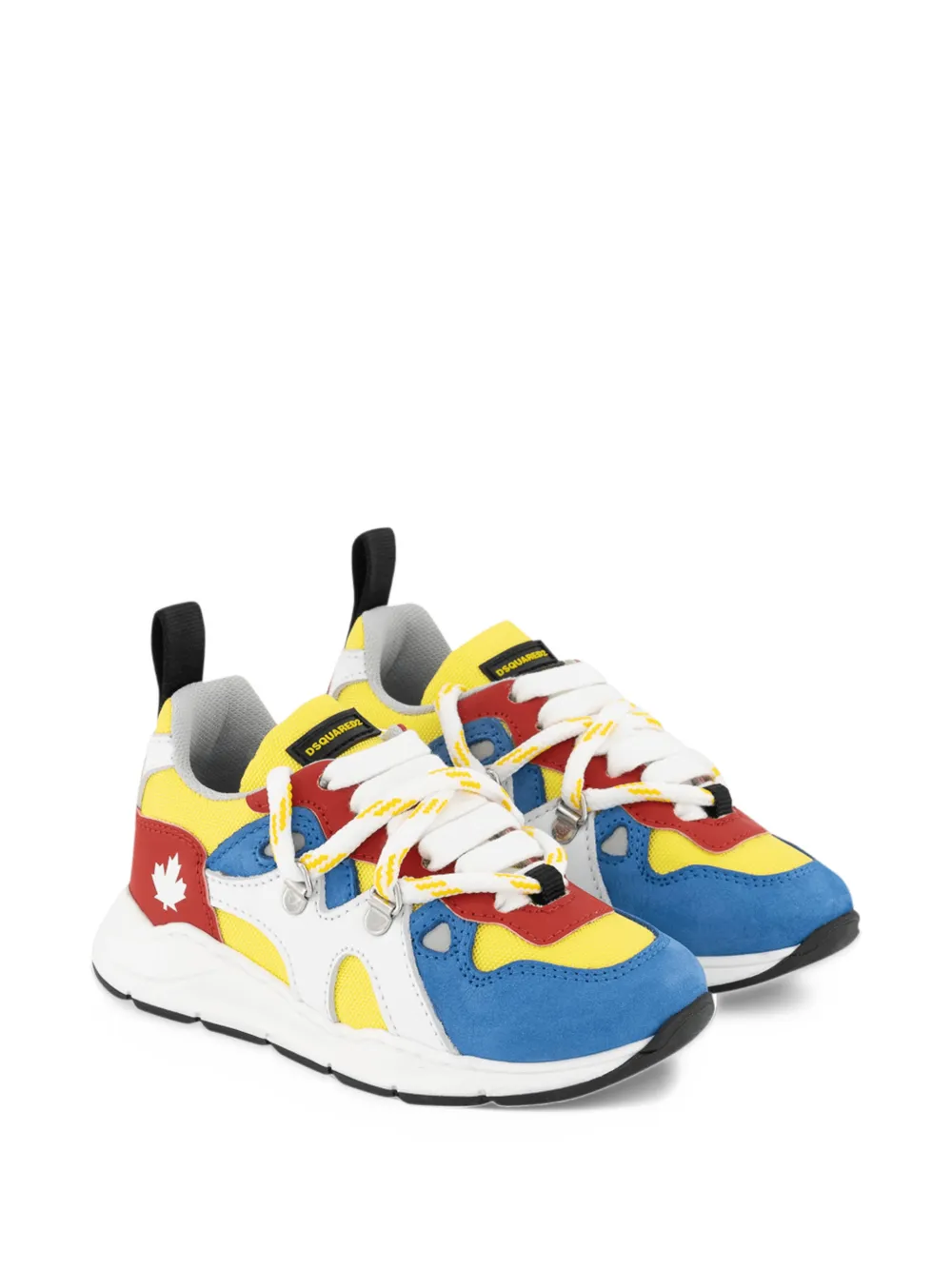 Dsquared 2 kids 로고 프린트 로우탑 스니커즈