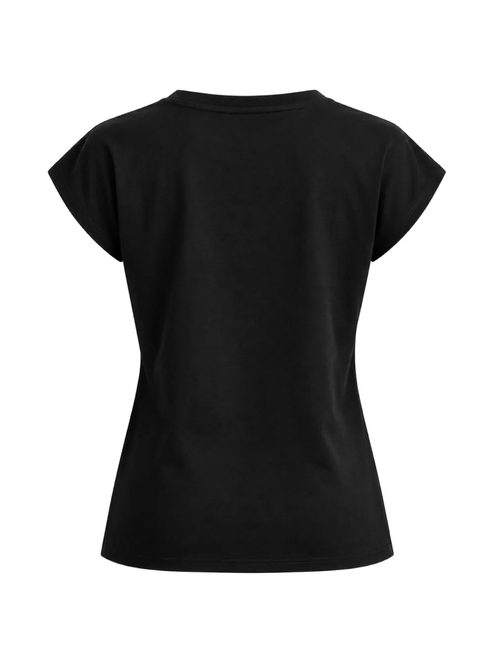 DKNY logo-print short-sleeve T-shirt Zwart